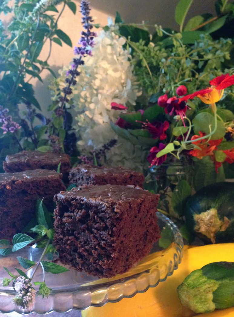 Plant Based Chocolate Zucchini Cake
