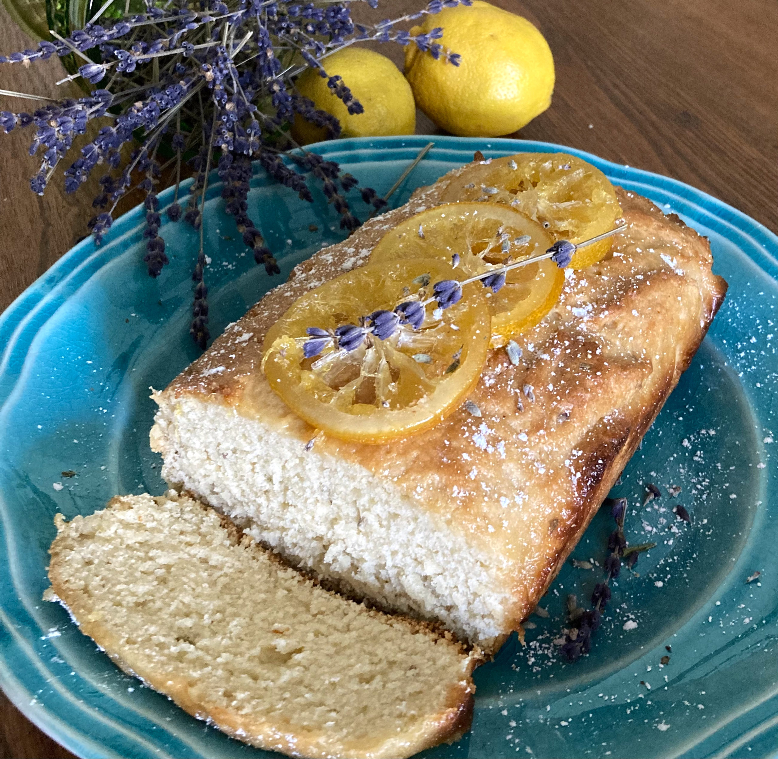 Lemon Lavender Cake